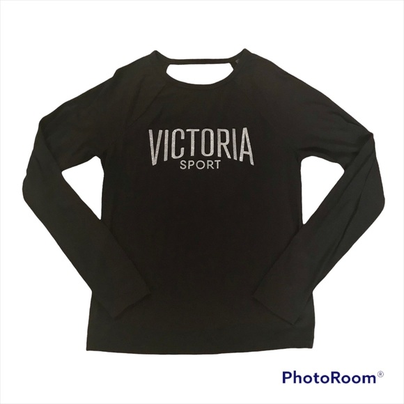 Victoria’s Secret Sport Long Sleeve Open Back Top Size Small - Picture 1 of 4